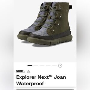 NWOT Sorel Next Explorer Joan Waterproof (W7)
